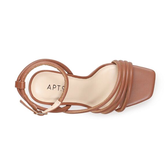 Apt 9 | NIB Cognac Lopaka Strappy Block Heels | 9.5 - Picture 13 of 14